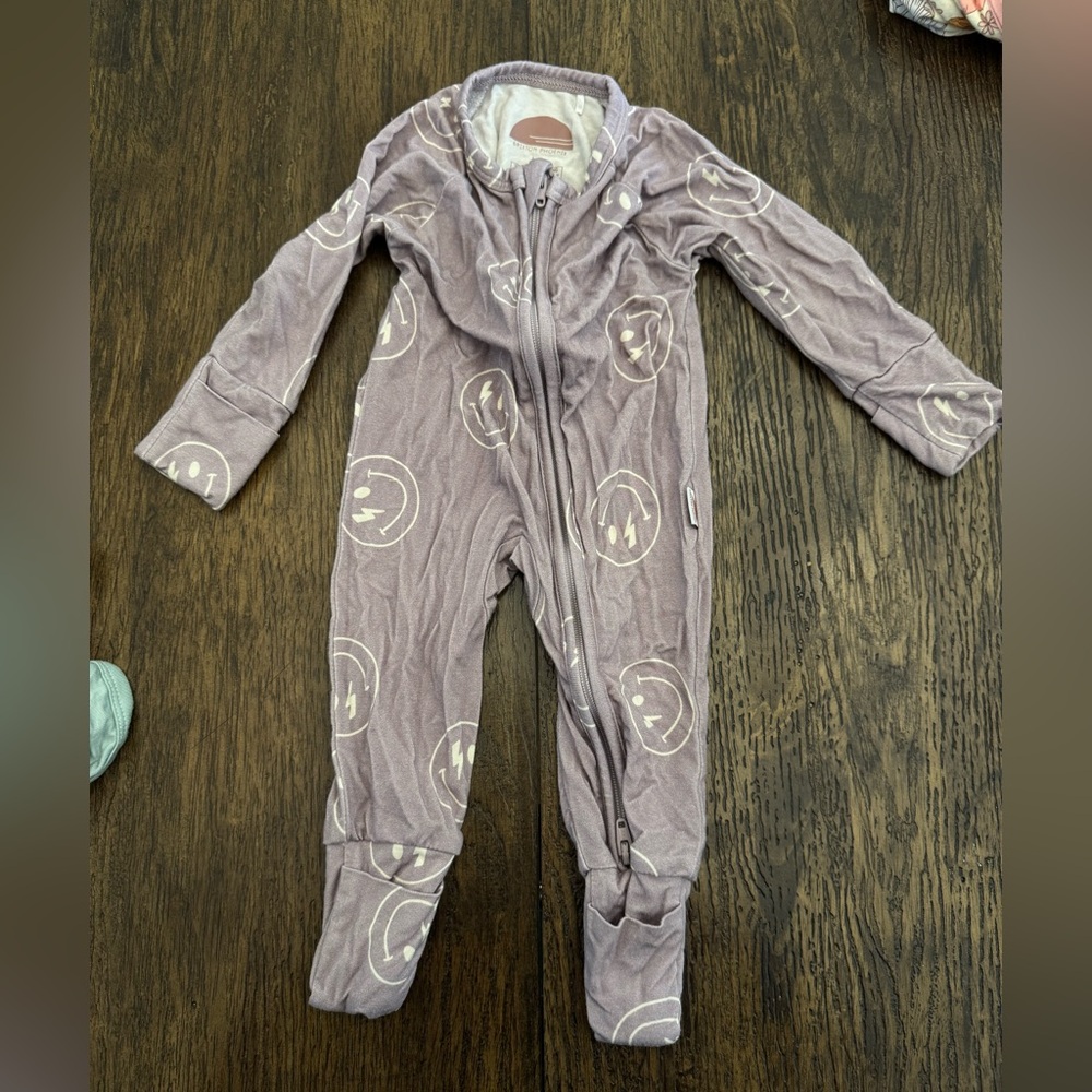 Kids Purple One Piece Pajama